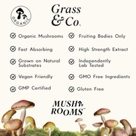 Grass & Co. Power Shiitake Mushrooms Capsules