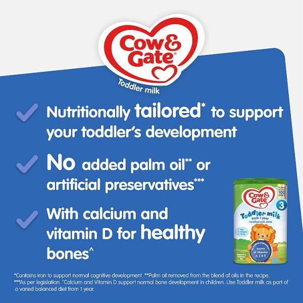 Cow & Gate 3 Toddler Milk Formula Powder 1-2 Years 800g