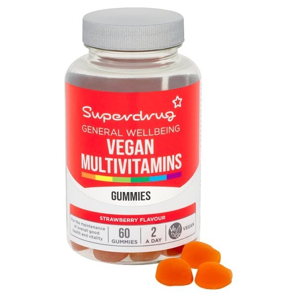 Superdrug Vegan Multivitamin Gummies 60s