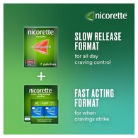 Nicorette Invisi 25 Mg Step 1- 14 Nicotine Patches