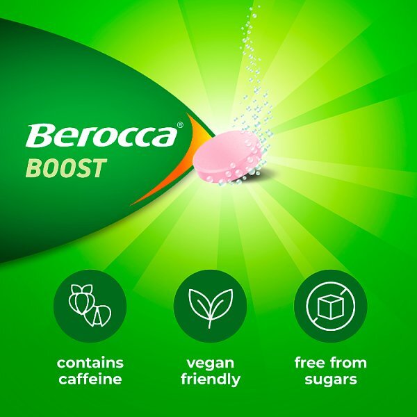 Berocca Boost Acerola Cherry Flavour 10 Effervescent Tablets