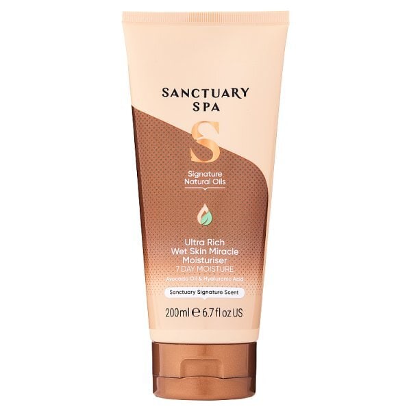 Sanctuary Spa Ultra Rich Wet Skin Miracle Moisturiser 200Ml