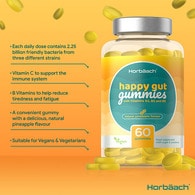 Happy Gut Gummies Are Packed With Friendly Bacteria 