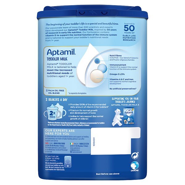 Aptamil 3 Toddler Milk Formula Powder 1-2 Years 800g