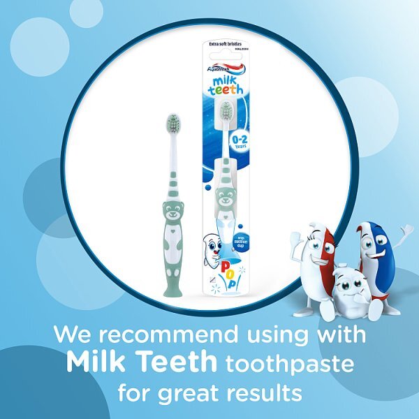 Aquafresh Milk Teeth 0-2 Years Soft Bristles Toothbrush