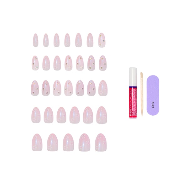 Kiss GLAM Jewel Nails - Breeze of Bliss
