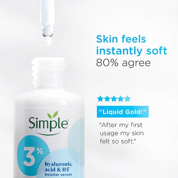 Simple Hydrate+ 3% Hyaluronic Acid + Vitamin B5 Serum 30 ml