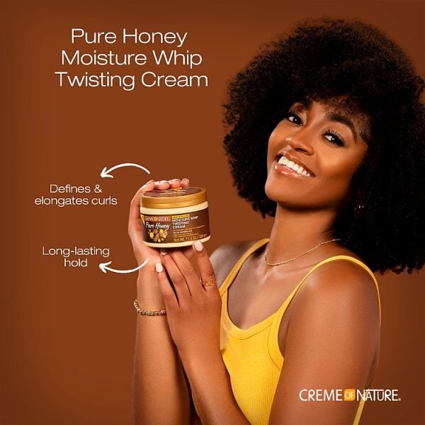 Creme of Nature Pure Honey Moisture Whip Twisting Cream 326g