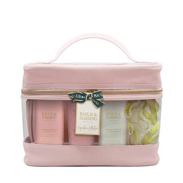 Baylis & Harding Jojoba Vanilla & Almond Oil, Luxury Bag Set