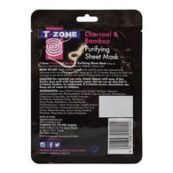 T-Zone Charcoal & Bamboo Sheet Mask