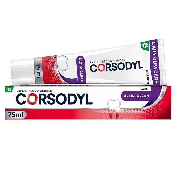 Corsodyl Ultra Clean Daily Gum Care Toothpaste 75ml