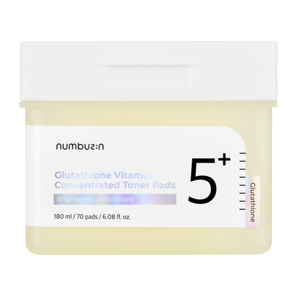Numbuzin No.5 Vitamin-Niacinamide Concentrated Toning Pads 70pk 180ml
