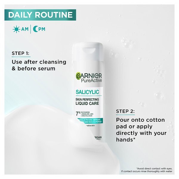 Garnier Pure Active  Exfoliating Liquid Care