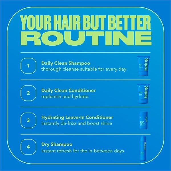 Being Shampoo Nourish&nbsp;+&nbsp;Shine 354ml