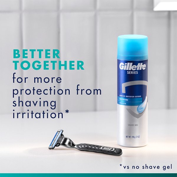 Gillette Mach 3 Vp Handle + 12 Blades