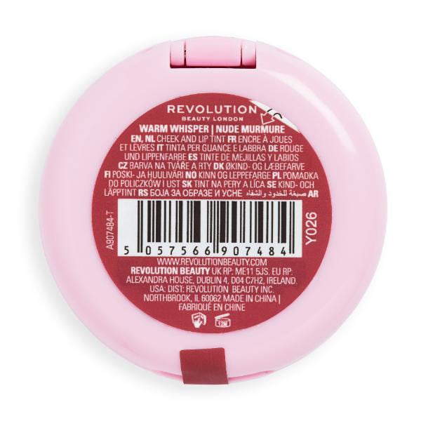 Revolution Bouncy Pudding Lip & Cheek Warm Whisper