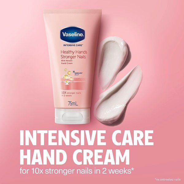 Vaseline Intensive Care Healthy Hands Stronger Nails Hand Cream 75 ml