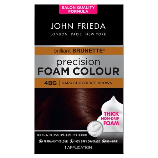 John Frieda Precision Foam Dark Chocolate Brown 4BG