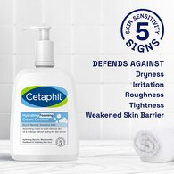 Cetaphil Hydrating Foaming Cream Cleanser Face Wash 236ml