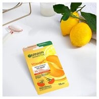 Garnier Vitamin C Eye Serum Tissue Mask