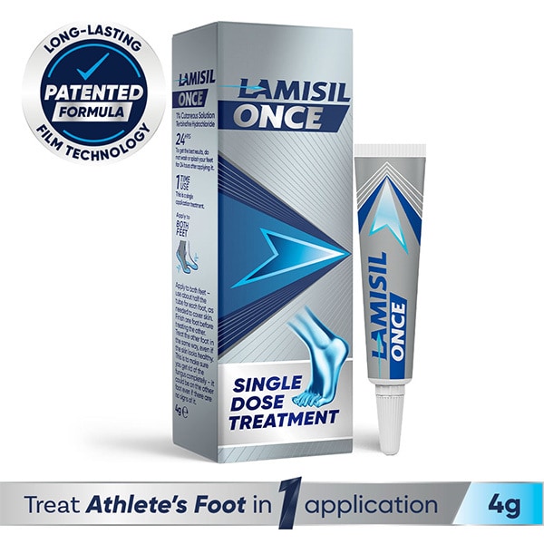 Lamisil Once Athlete's Foot Antifungal Treatment 4g