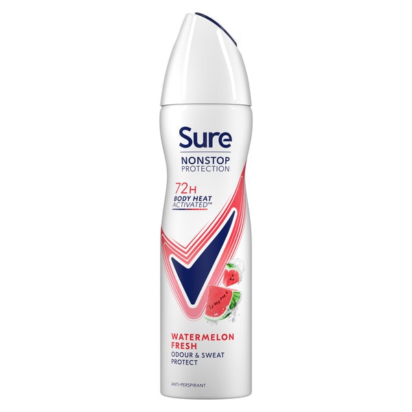 Sure Nonstop Protection Watermelon Fresh Anti-Perspirant Aerosol 150ml