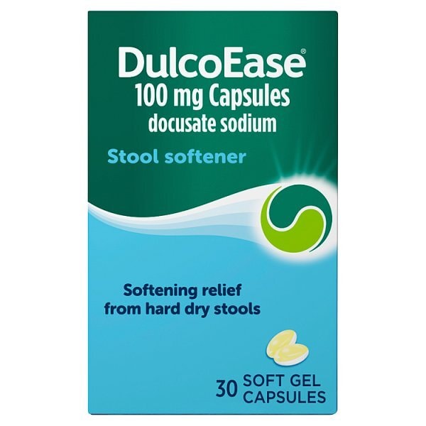 Dulcoease Softening Relief 100mg Capsules x30