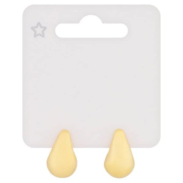 Superdrug Gold Tone Drop Earrings