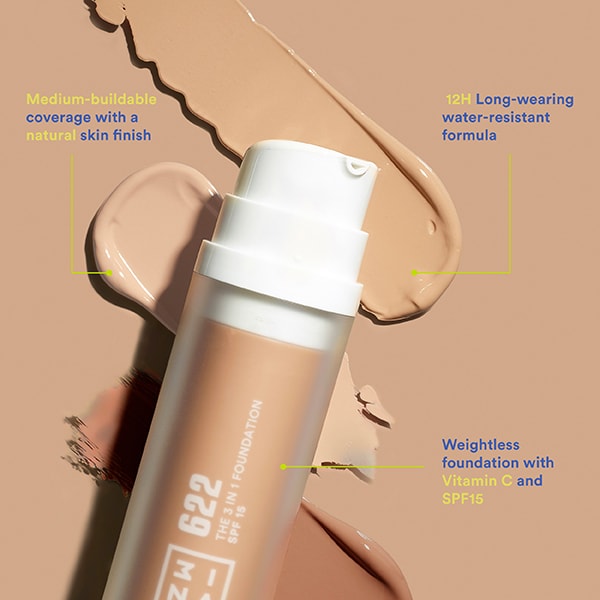 The 3 In 1 Foundation 622 30ml