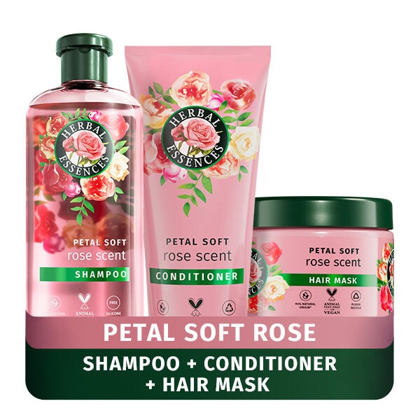 Herbal Essences Rose Soft Bundle with Nourishing Mask