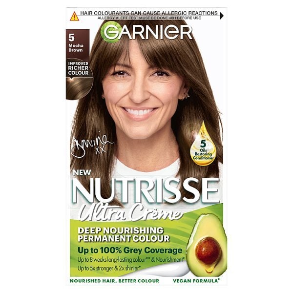 Garnier Nutrisse Permanent Hair Dye Brown 5