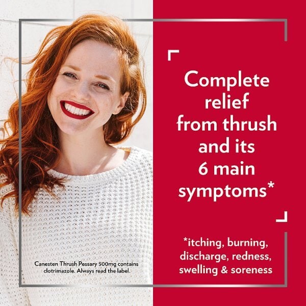 Canesten Thrush Treatment 1 Pessary 500mg