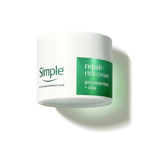 Simple Repair+ Rich Cream Facial Moisturiser 50ml