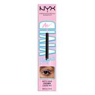 Nyx Pmu Vivid Brights Liquid Eyeliner - Sneaky Pink