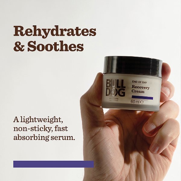 Bulldog Skincare End of Day Recovery Cream 60ml