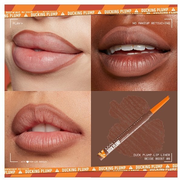 NYX Professional Makeup Duck Plump Plumping Lip Liner Beige Boost