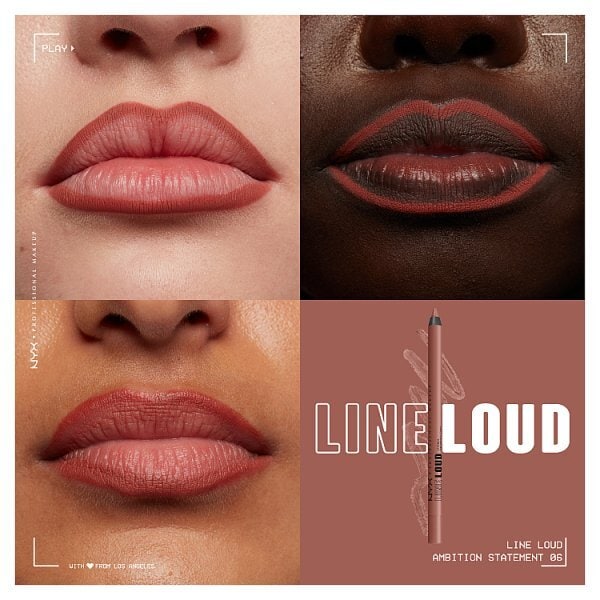NYX Professional Makeup Line Loud Liner Ambition Statement
