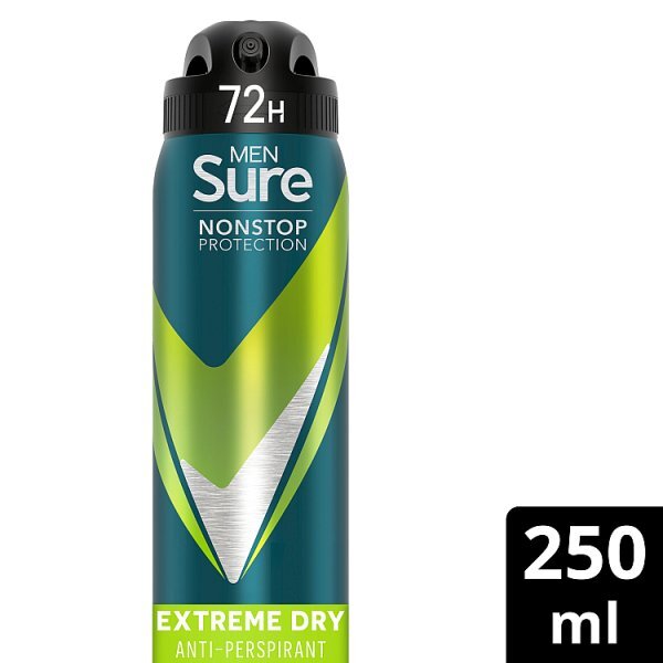 Sure Men Anti-Perspirant Aerosol Nonstop Extremedry 250ml