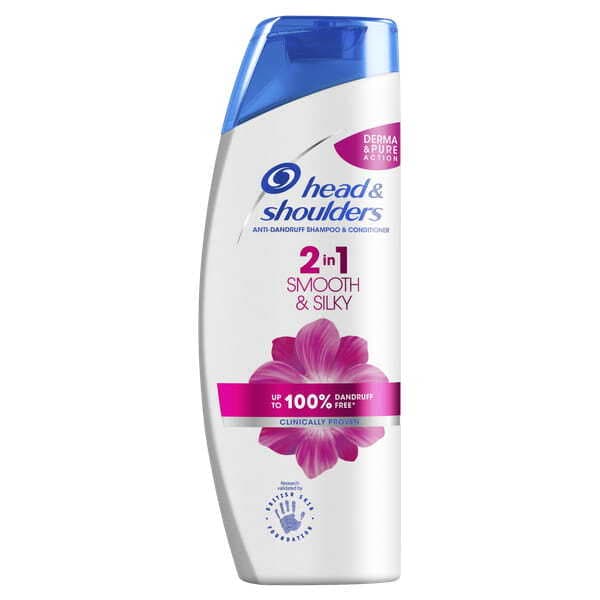 Head & Shoulders Smooth & Silky 2in1 Shampoo 450ml