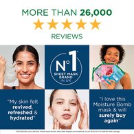 Garnier Moisture Bomb Night-Time Face Tissue Mask