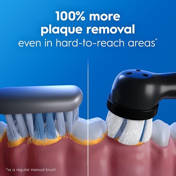 Oral-B iO2 Night Black Electric Toothbrush Whitening Edition