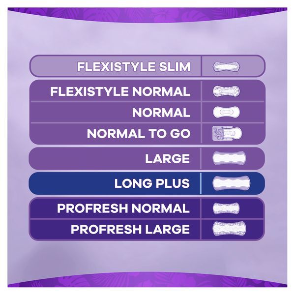 Always Dailies Long Plus Panty liner 44 Pack