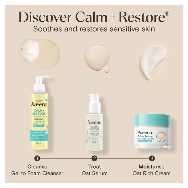 Aveeno Face Calm + Restore Rich Cream 50Ml