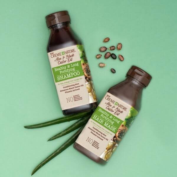 Crème of Nature Aloe & Black Castor Oil Fortifying Hair Mask