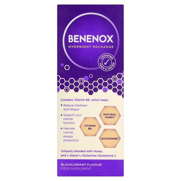 Benenox Overnight Recharge Blackcurrant Flavour 135ml