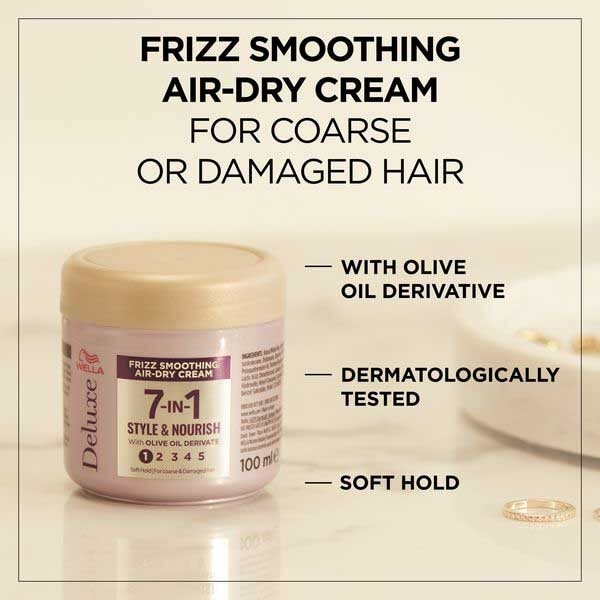 Wella Deluxe 7-In-1 Frizz Smoothing Air-Dry Cream 150ml