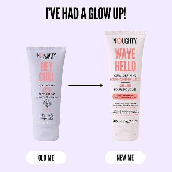 Noughty Wave Hello Curl Defining Scrunching Jelly 200ml