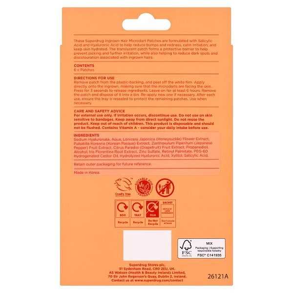 Superdrug Premium Ingrown Hair Microdart