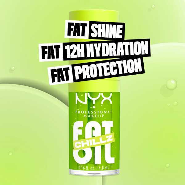 NYX Professional Makeup Fat Oil Lip Drip Gloss Kiwi Freezie