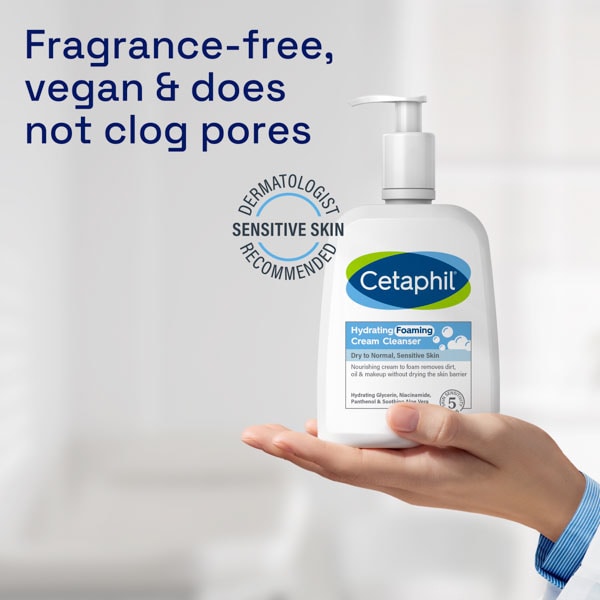 Cetaphil Hydrating Foaming Cream Cleanser